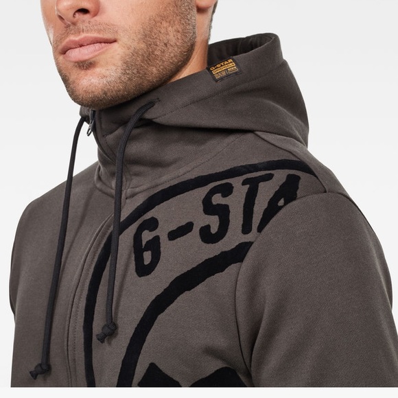 Men’s G-Star Raw Full Zip Hoodie - Picture 10 of 10